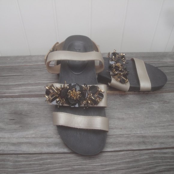 PVRA Sandals Beaded Bohemian Style Size 39=9 - Picture 2 of 6